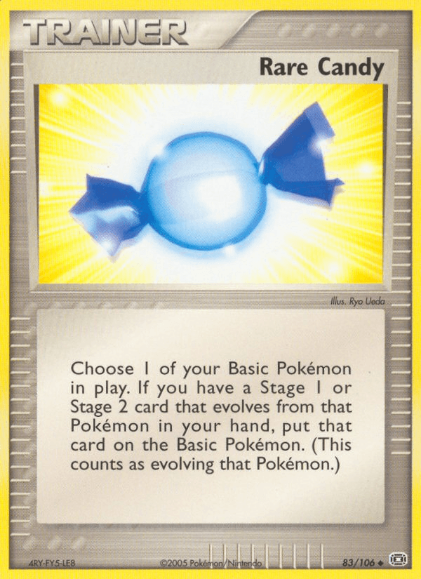 Rare Candy Pokémon card