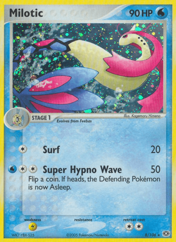Milotic Pokémon card