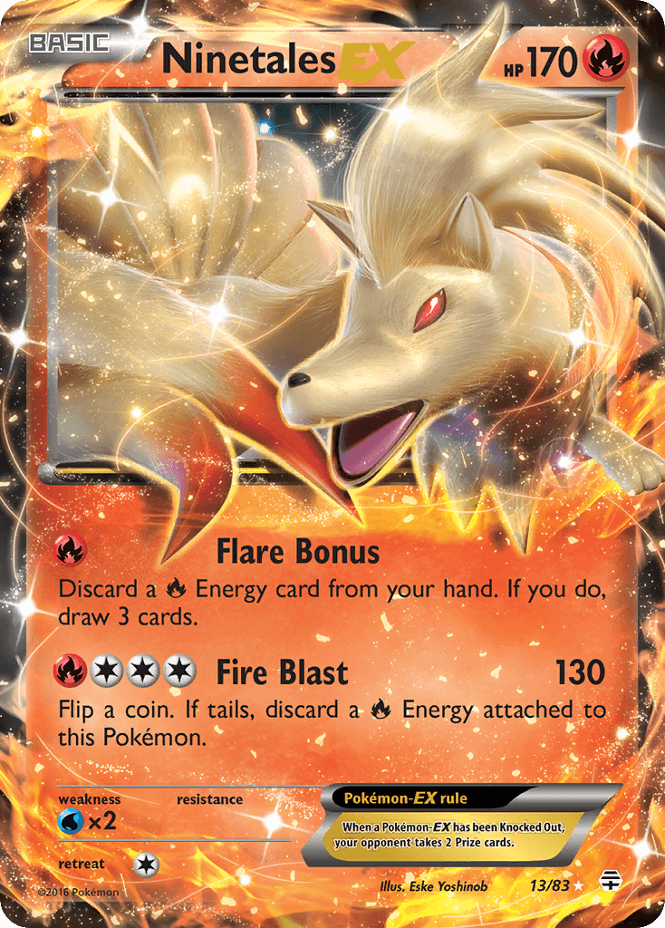 Ninetales-EX from Generations
