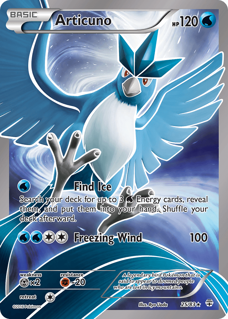 Articuno Pokémon card