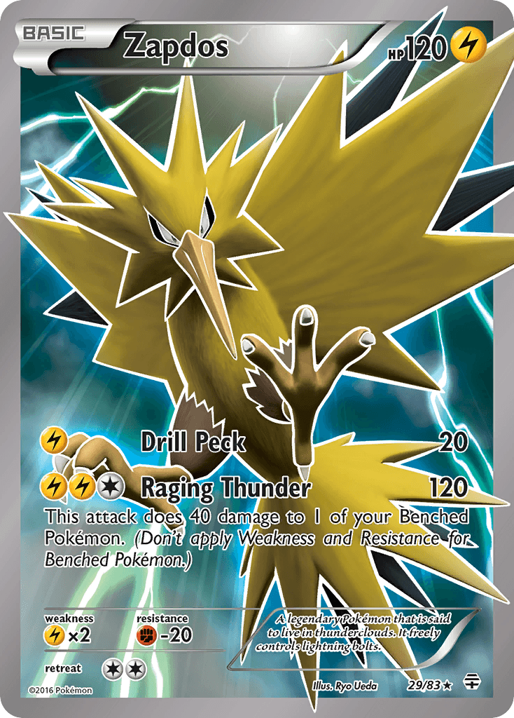 Zapdos Pokémon card