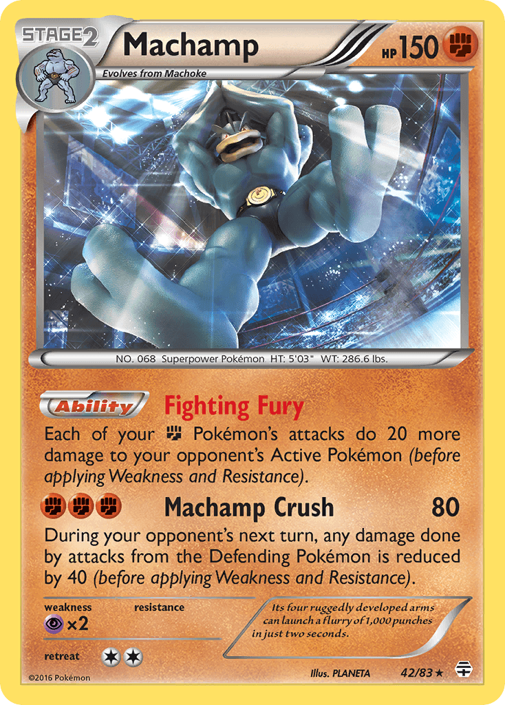 Machamp from Generations