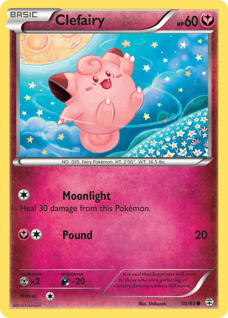Clefairy Pokémon card