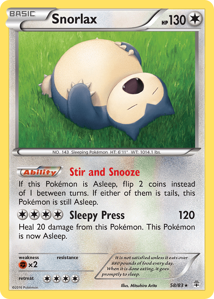 Snorlax from Generations
