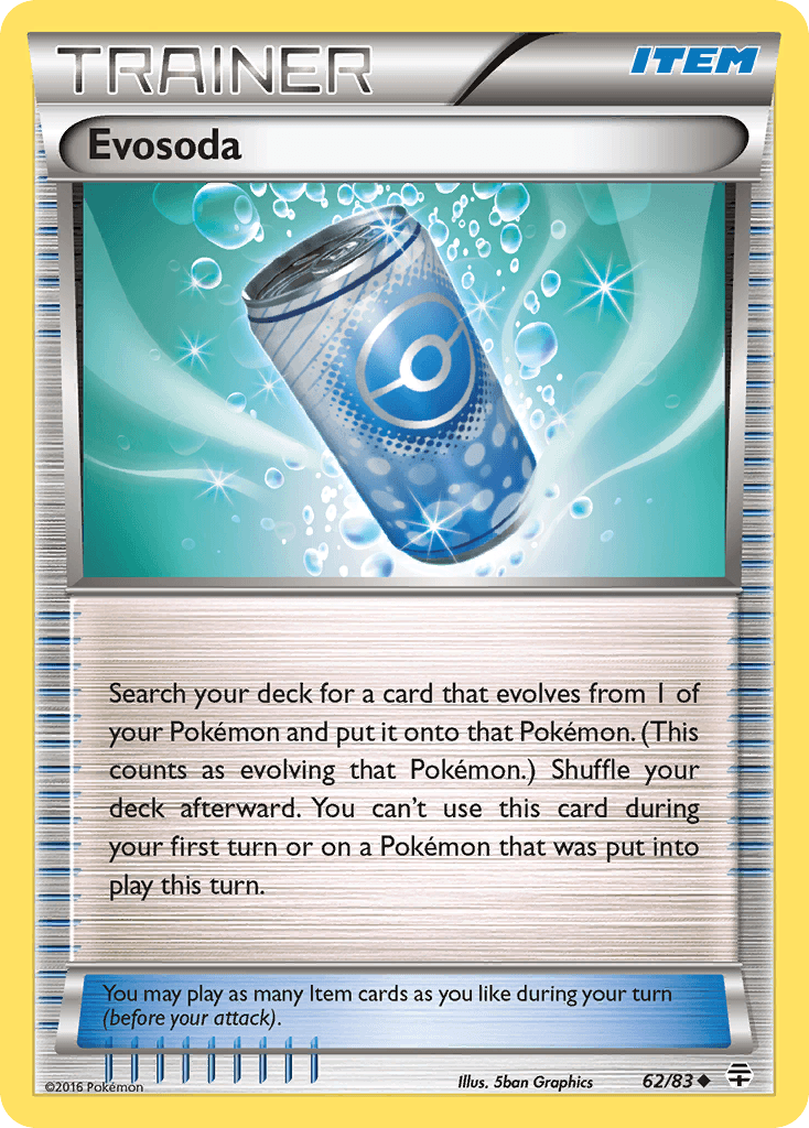 Evosoda Pokémon card