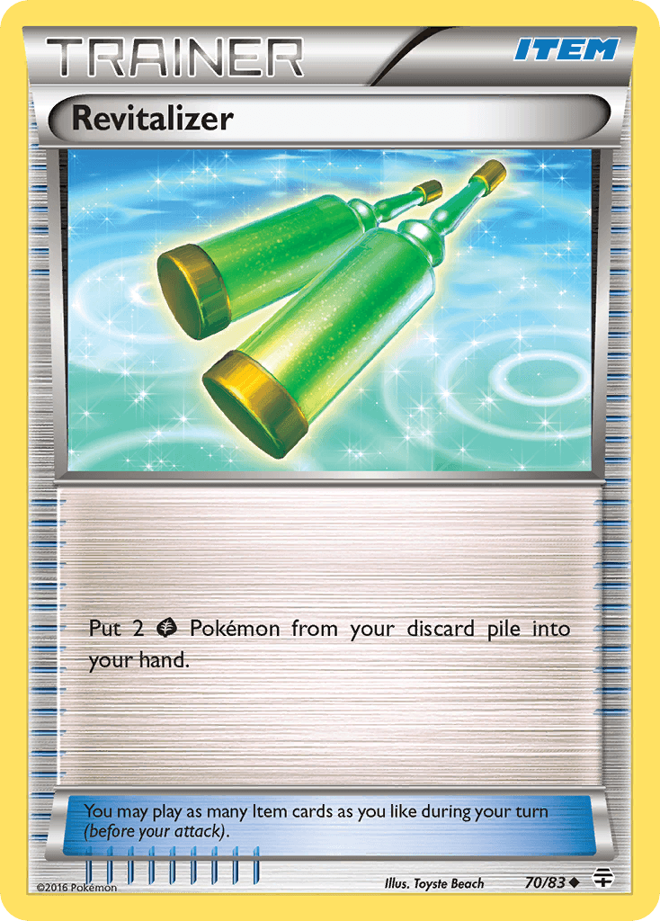 Revitalizer Pokémon card