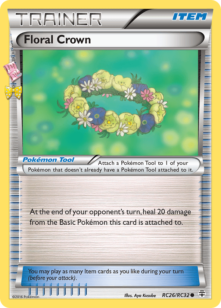 Floral Crown Pokémon card