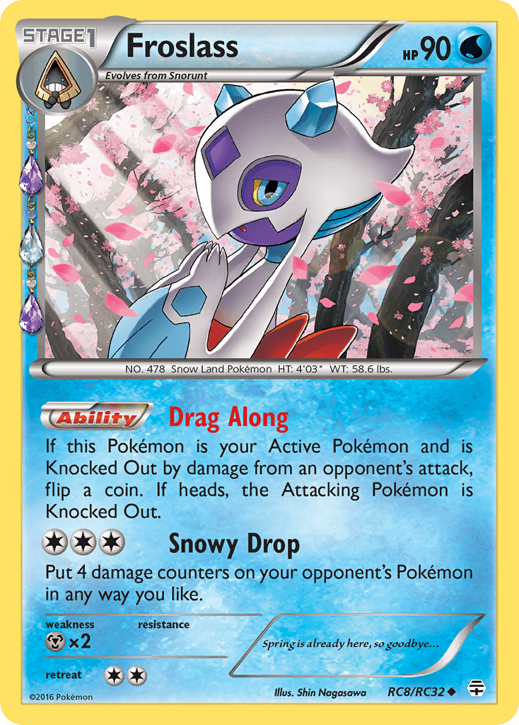 Froslass Pokémon card