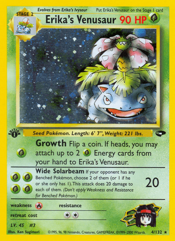 Erika's Venusaur from Gym Challenge