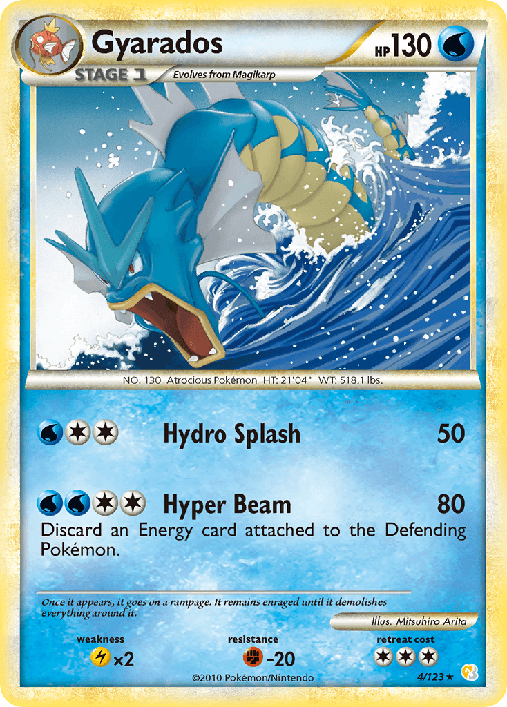 Gyarados from HeartGold & SoulSilver