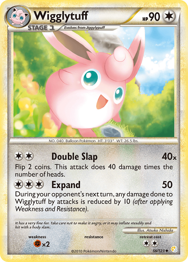 Wigglytuff Pokémon card
