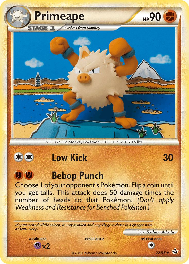 Primeape Pokémon card
