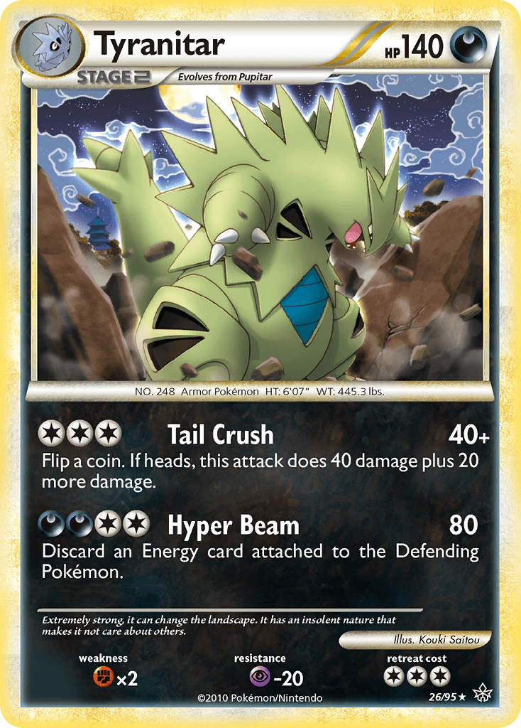 Tyranitar from HS—Unleashed