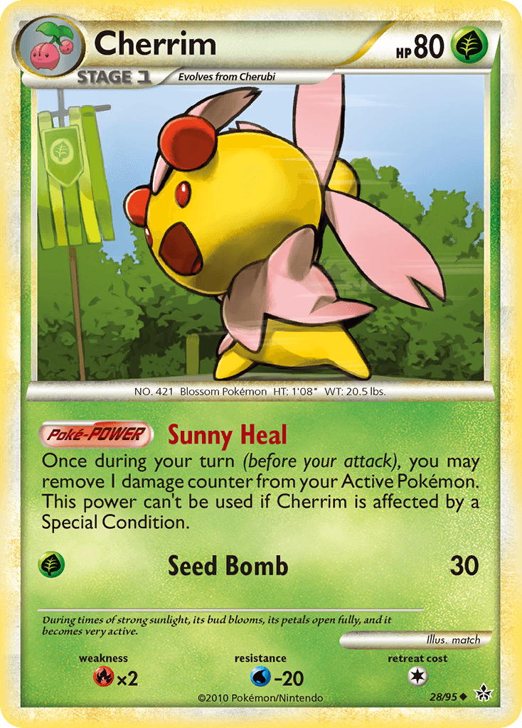 Cherrim Pokémon card
