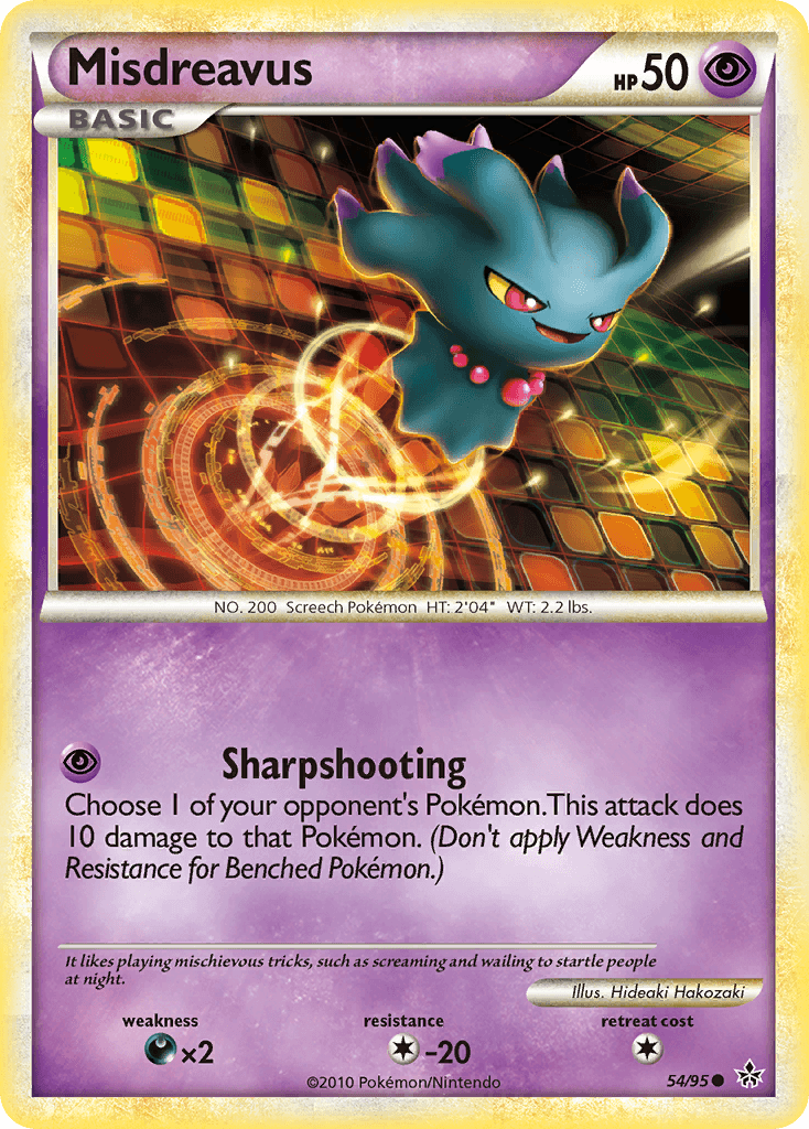 Misdreavus Pokémon card