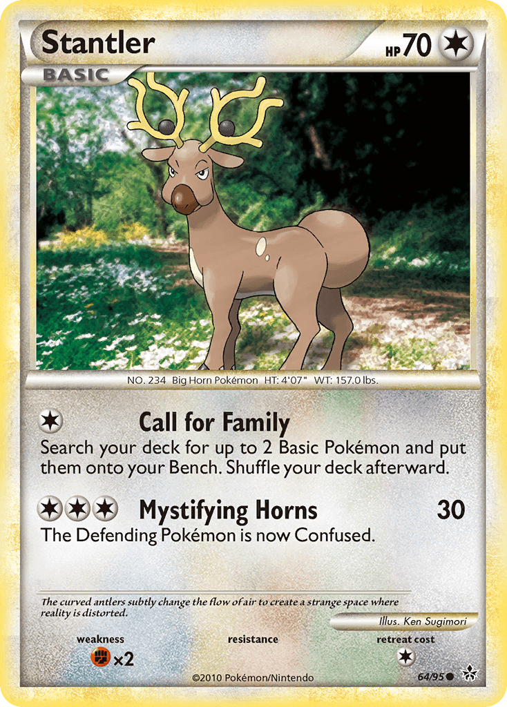 Stantler Pokémon card