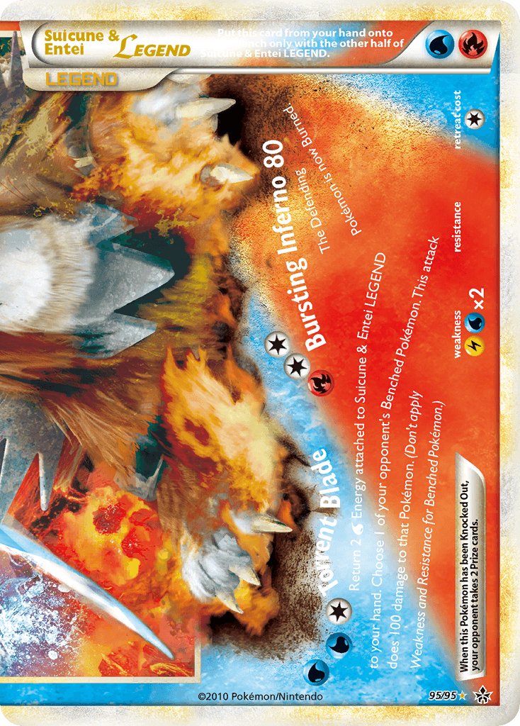 Suicune & Entei LEGEND from HS—Unleashed