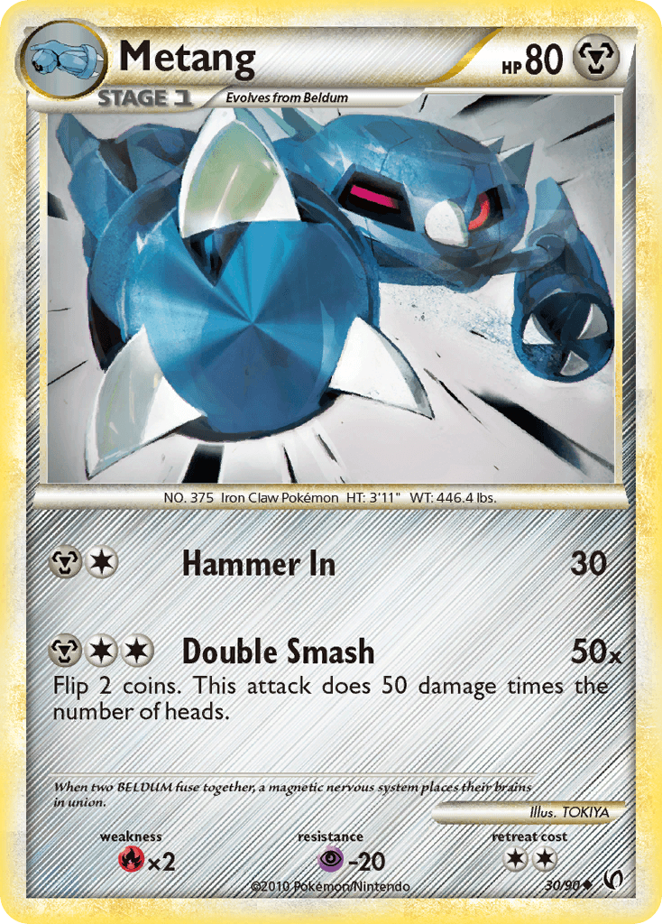 Metang Pokémon card