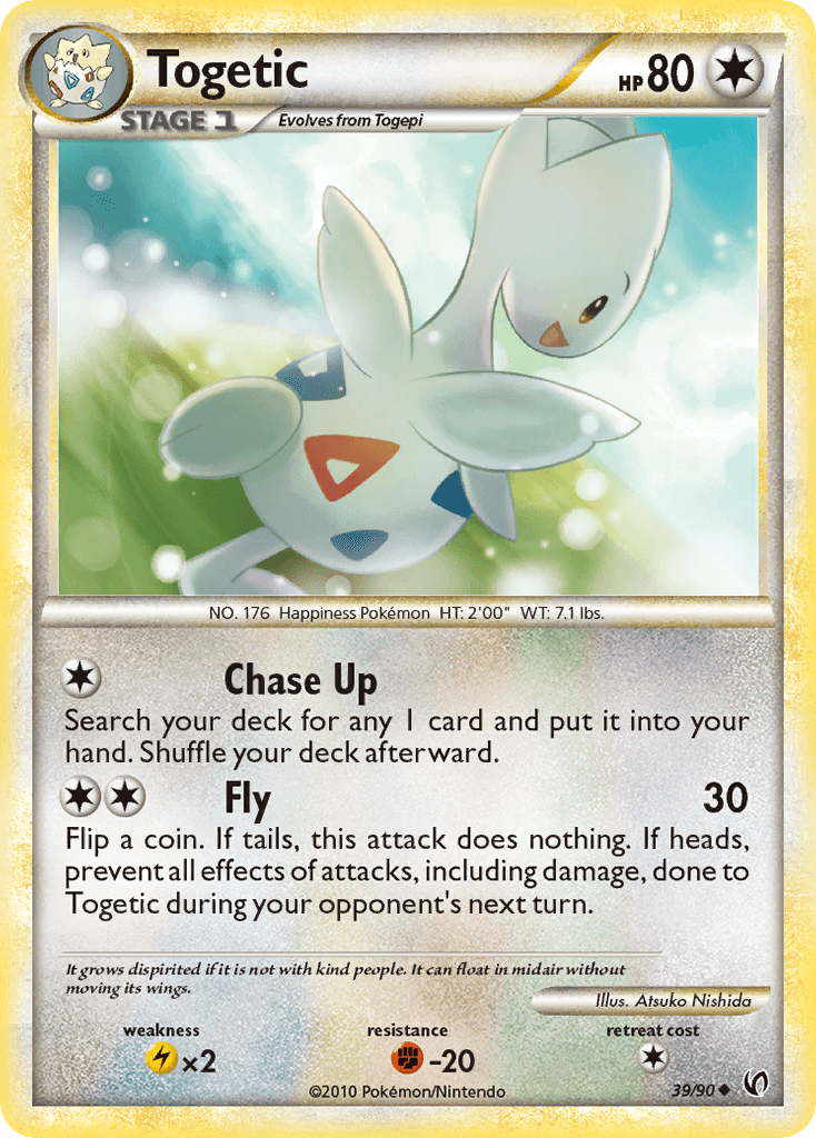 Togetic Pokémon card