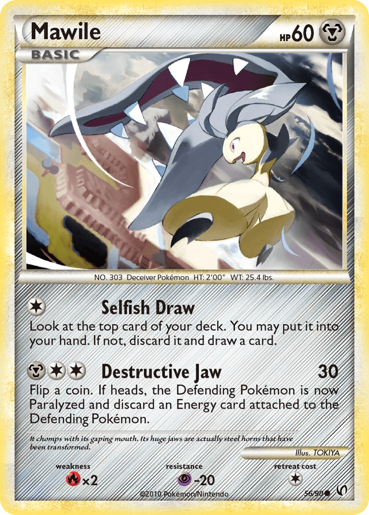 Mawile Pokémon card