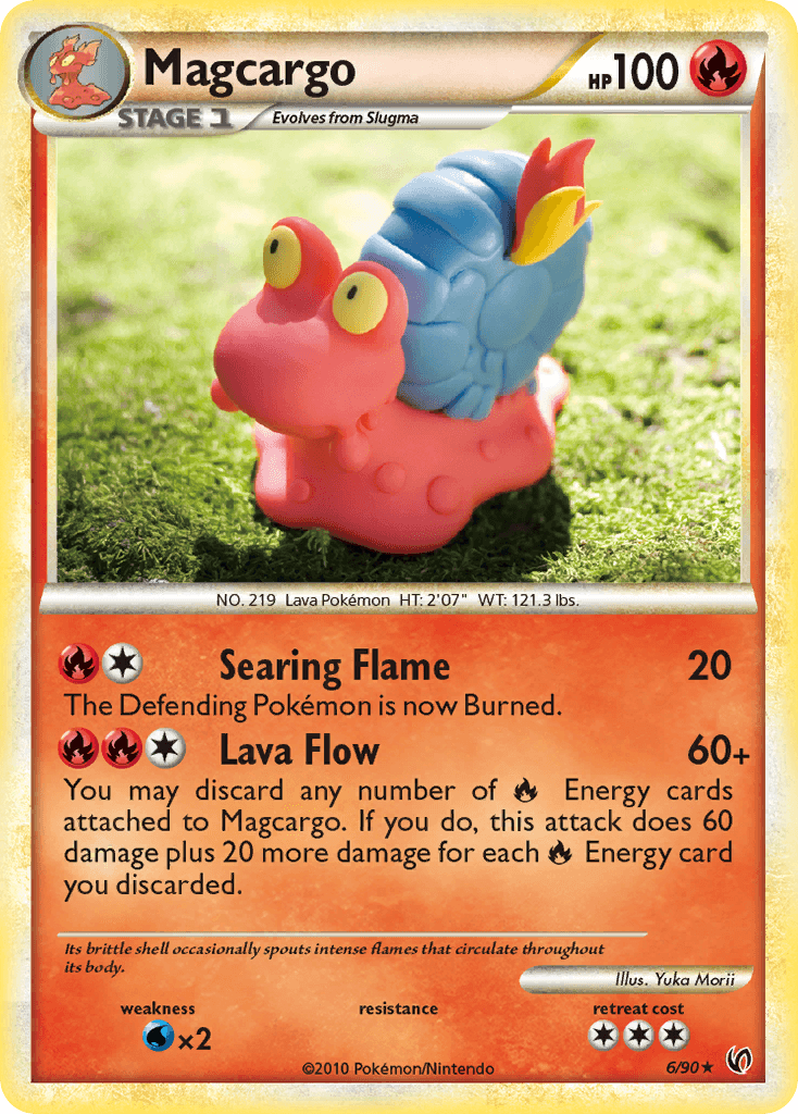 Magcargo Pokémon card