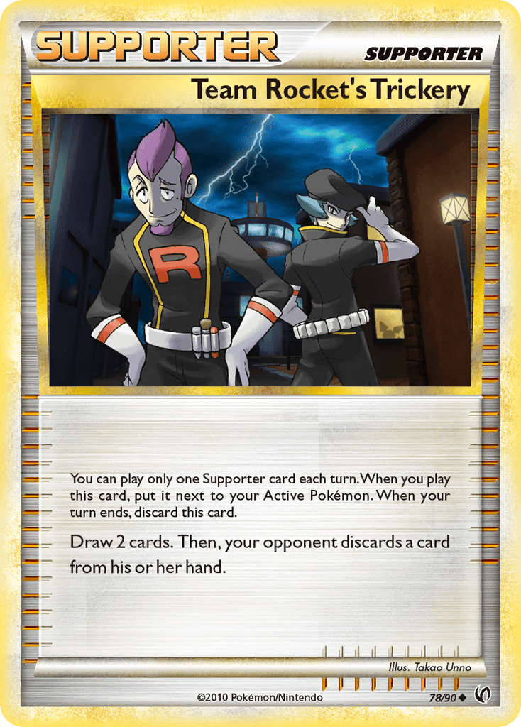 Team Rocket's Trickery Pokémon card