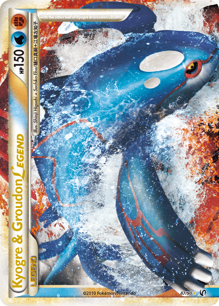 Kyogre & Groudon LEGEND — LEGEND