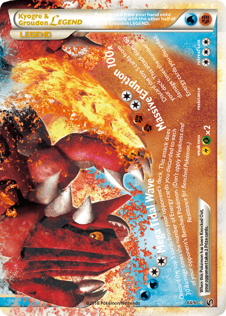 Kyogre & Groudon LEGEND — LEGEND