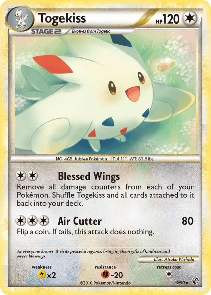Togekiss Pokémon card