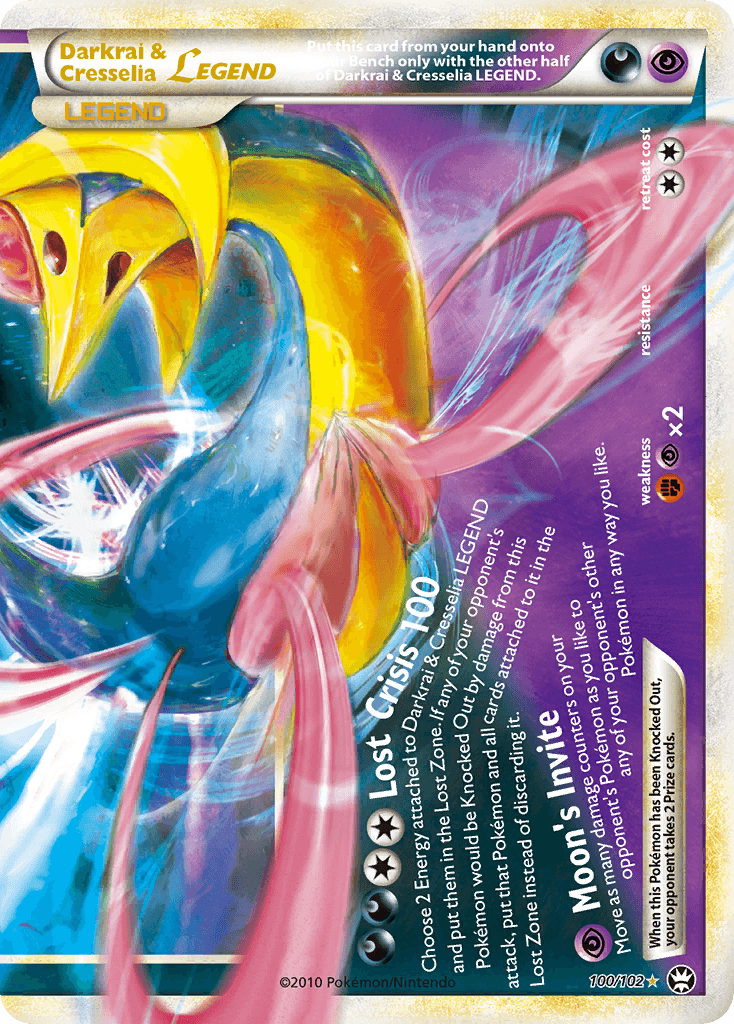 Darkrai & Cresselia LEGEND — Gen 4