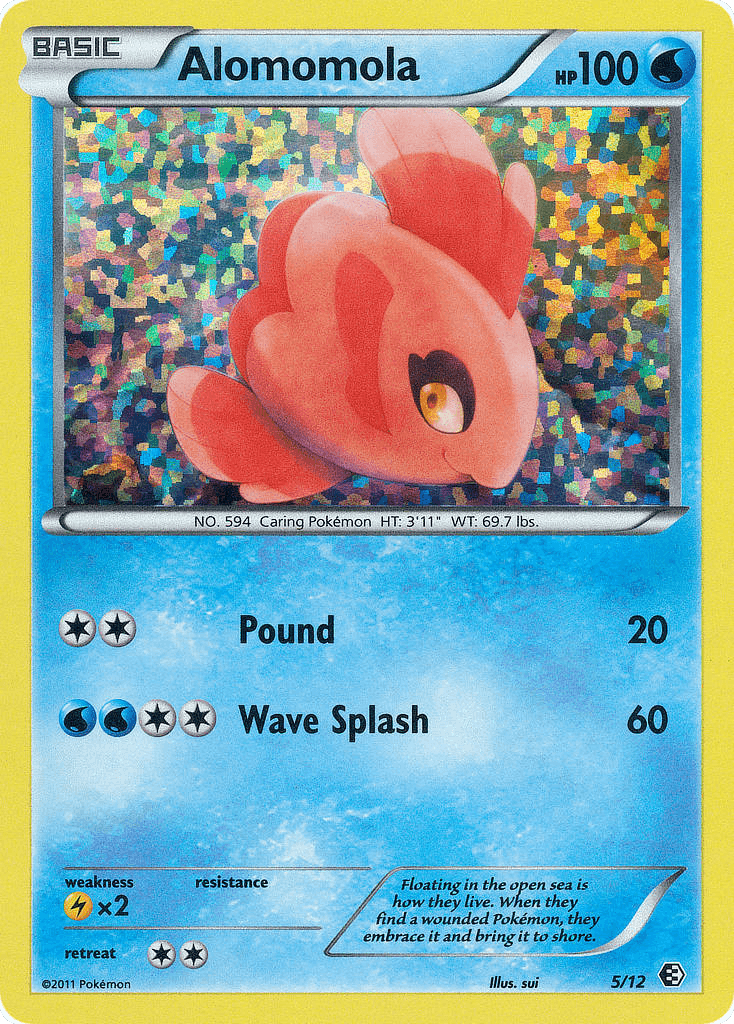Alomomola Pokémon card