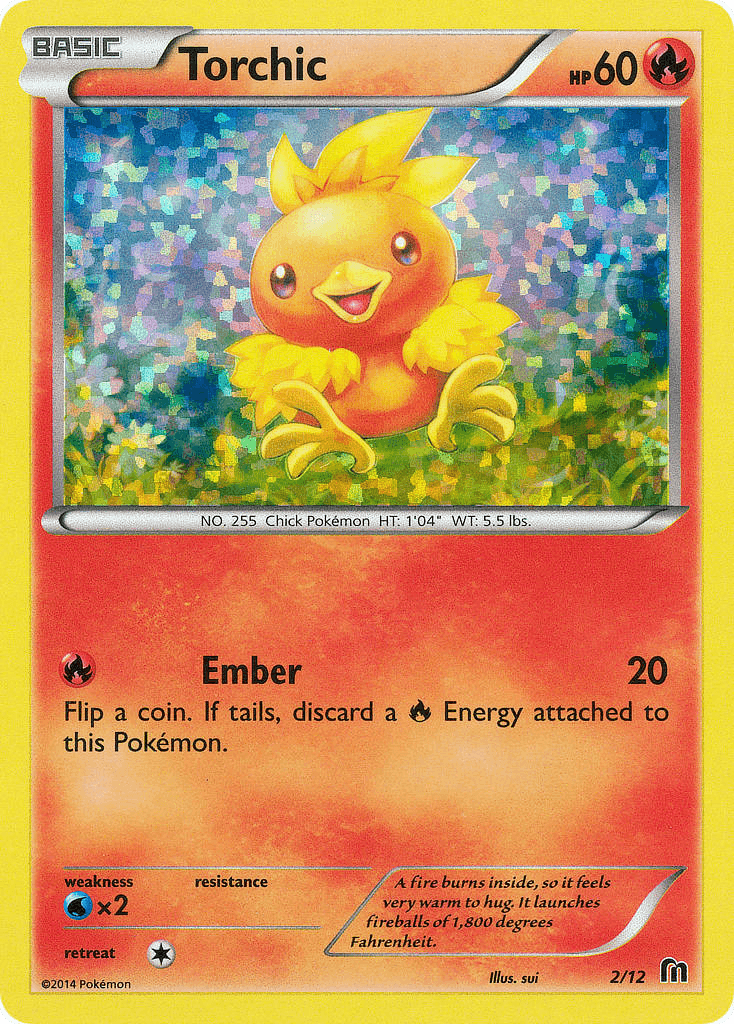 Torchic Pokémon card