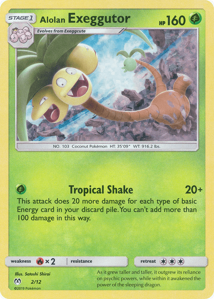Alolan Exeggutor Pokémon card