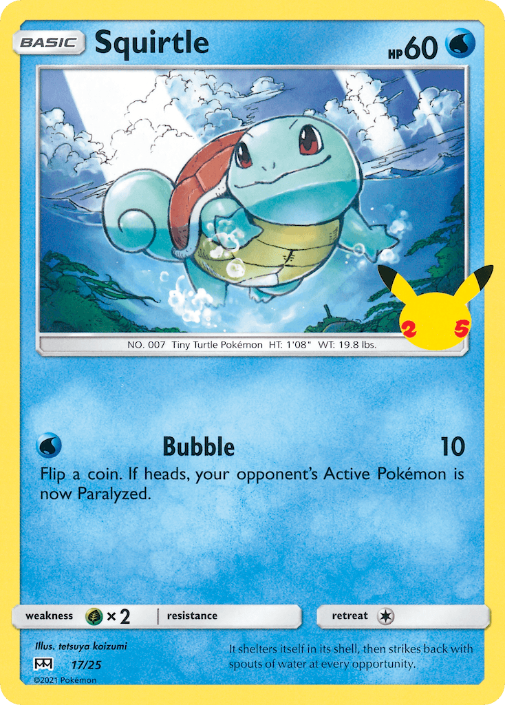Squirtle Pokémon card