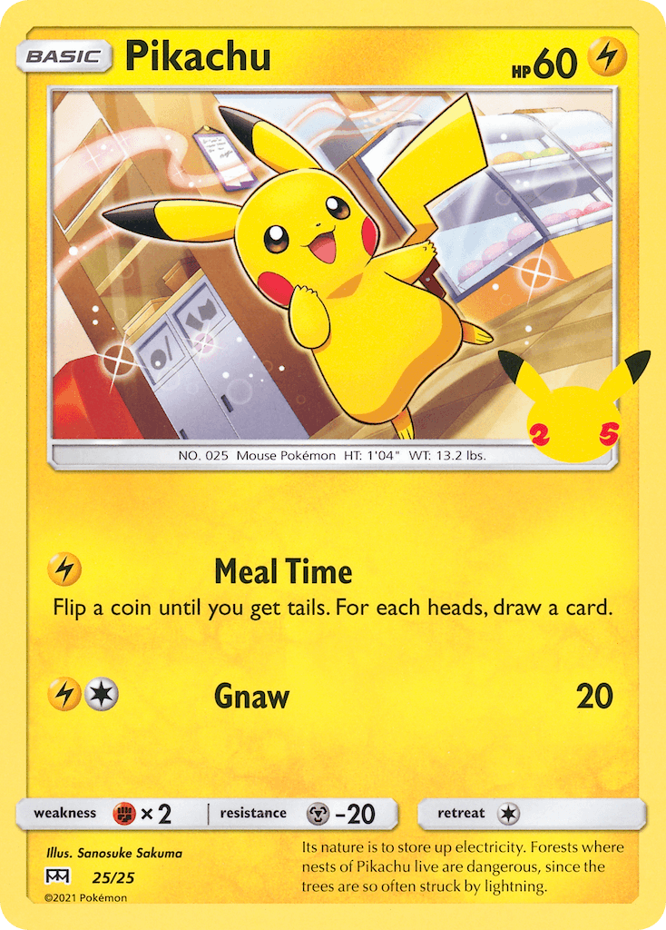 Pikachu Pokémon card