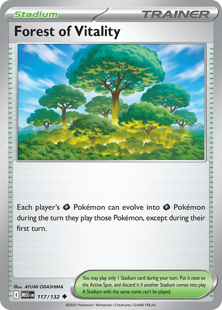 Forest of Vitality Pokémon card