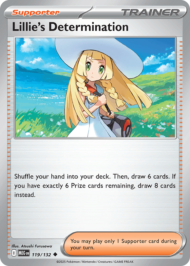 Lillie's Determination Pokémon card