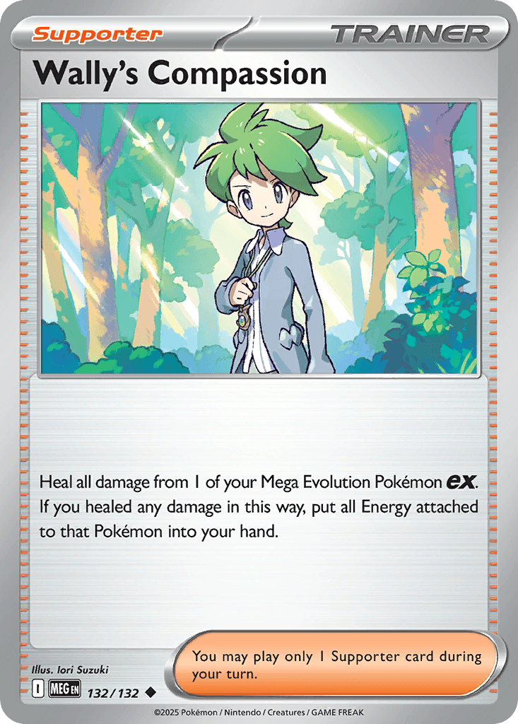 Wally's Compassion Pokémon card