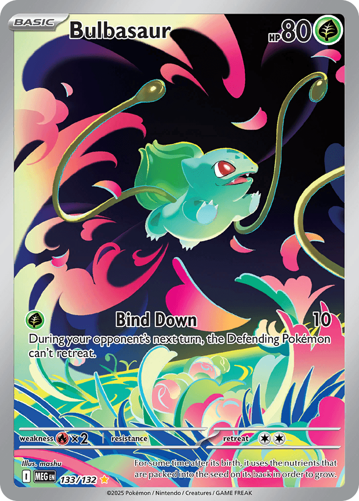 Bulbasaur Pokémon card