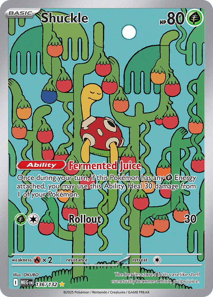 Shuckle Pokémon card