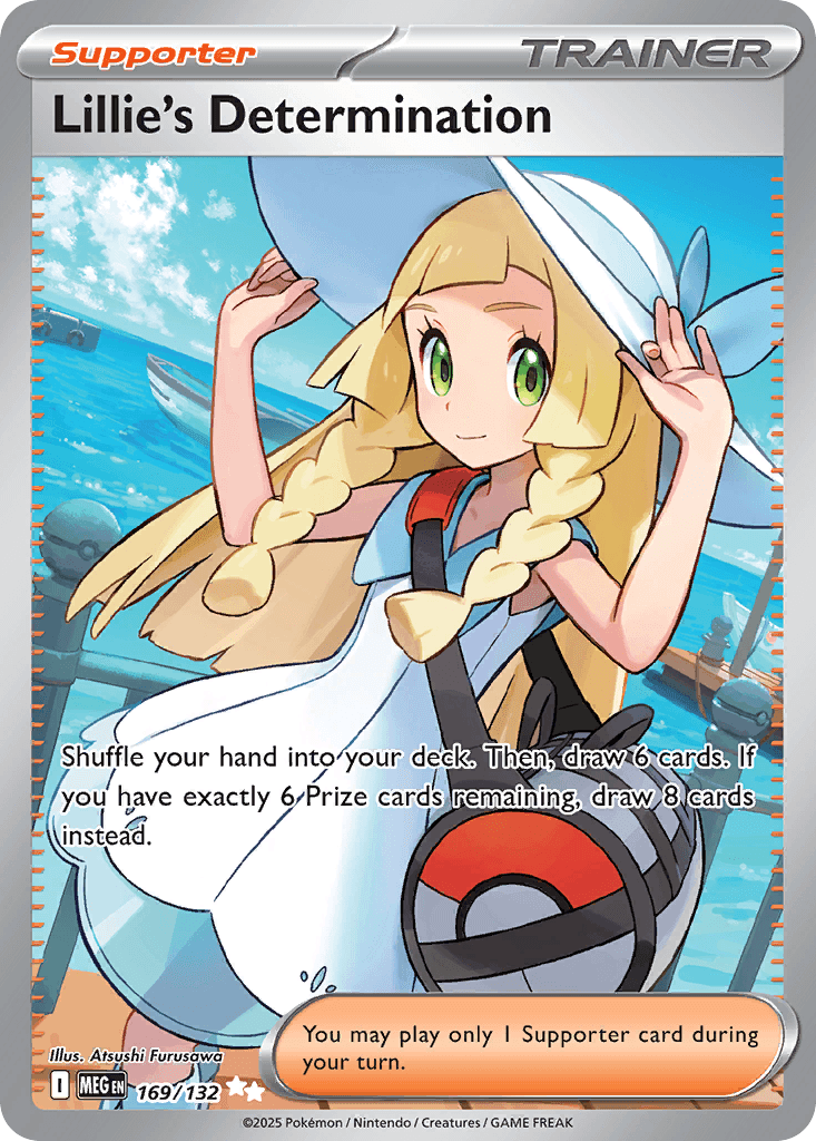 Lillie's Determination Pokémon card