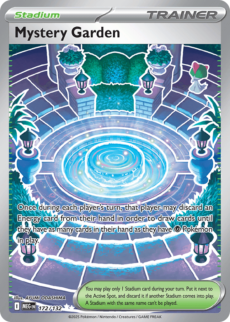 Mystery Garden Pokémon card