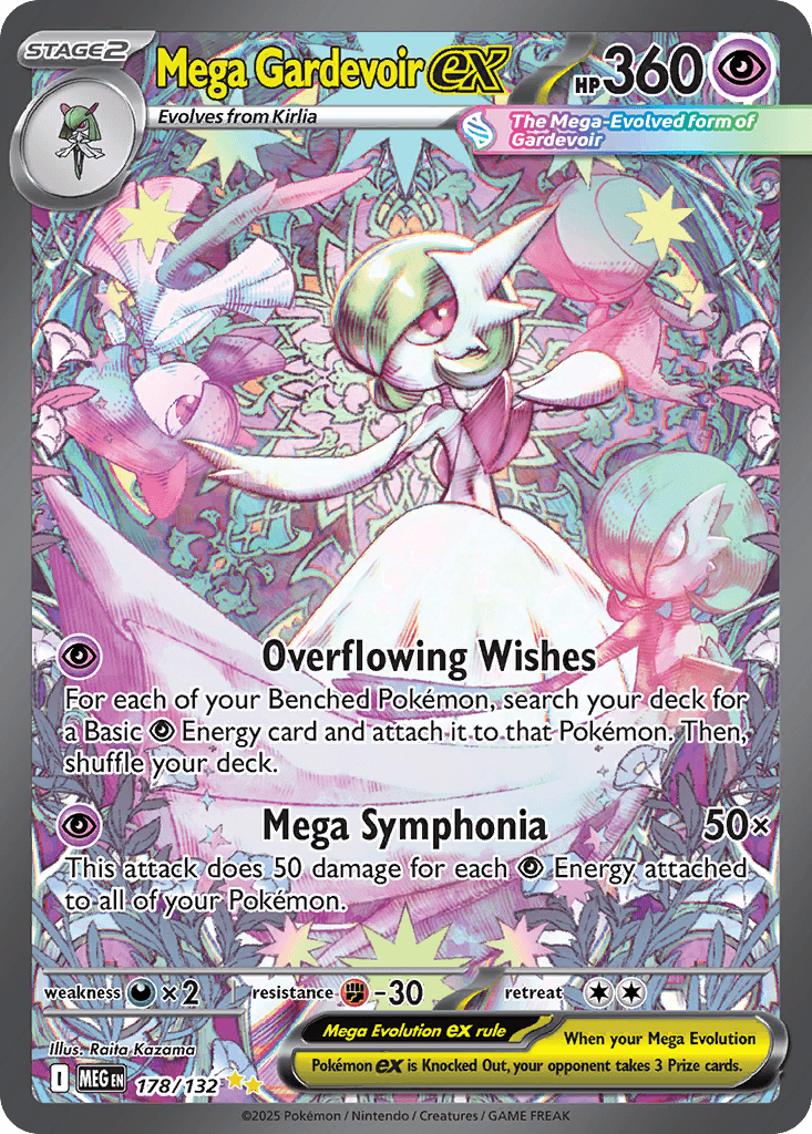 Mega Gardevoir ex from Mega Evolution