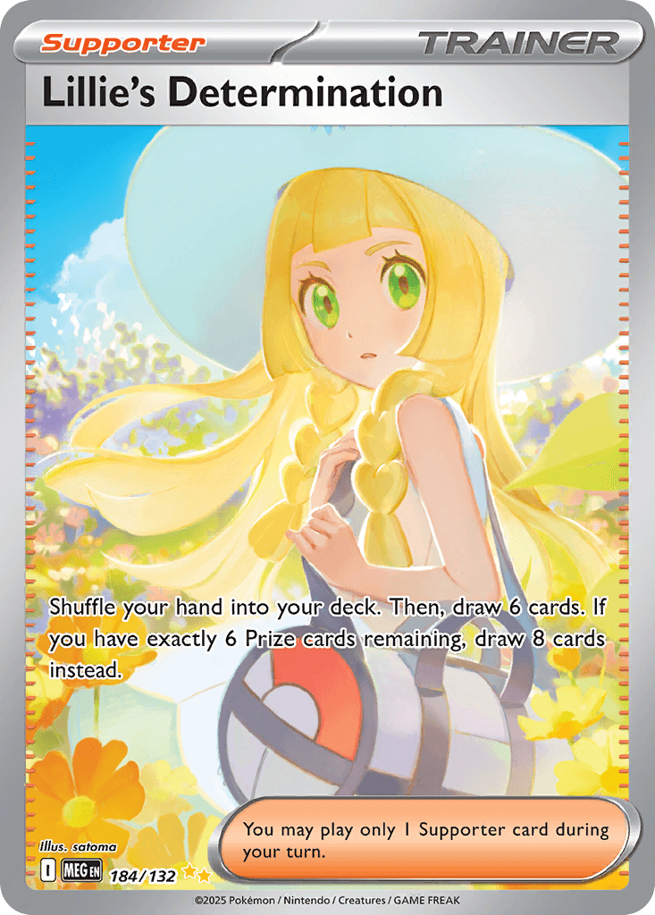 Lillie's Determination Pokémon card