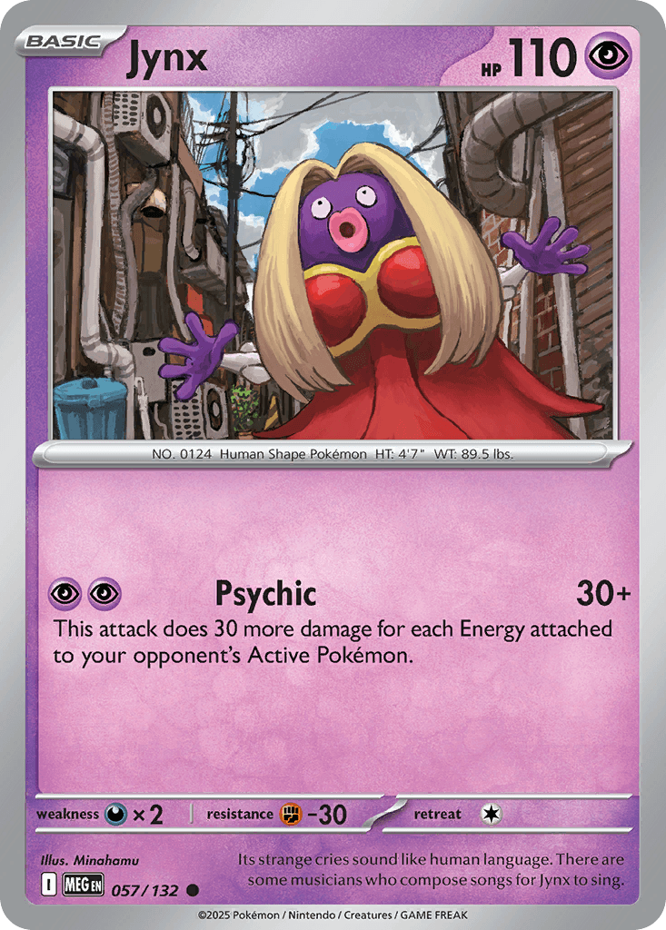 Jynx Pokémon card