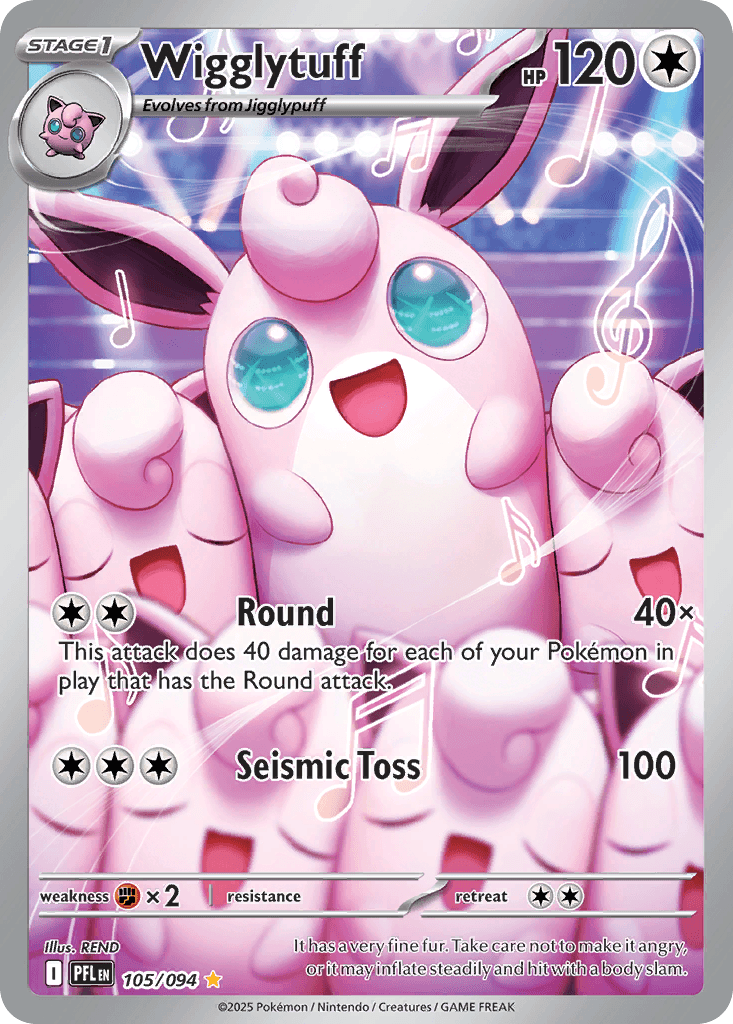 Wigglytuff — Colorless type