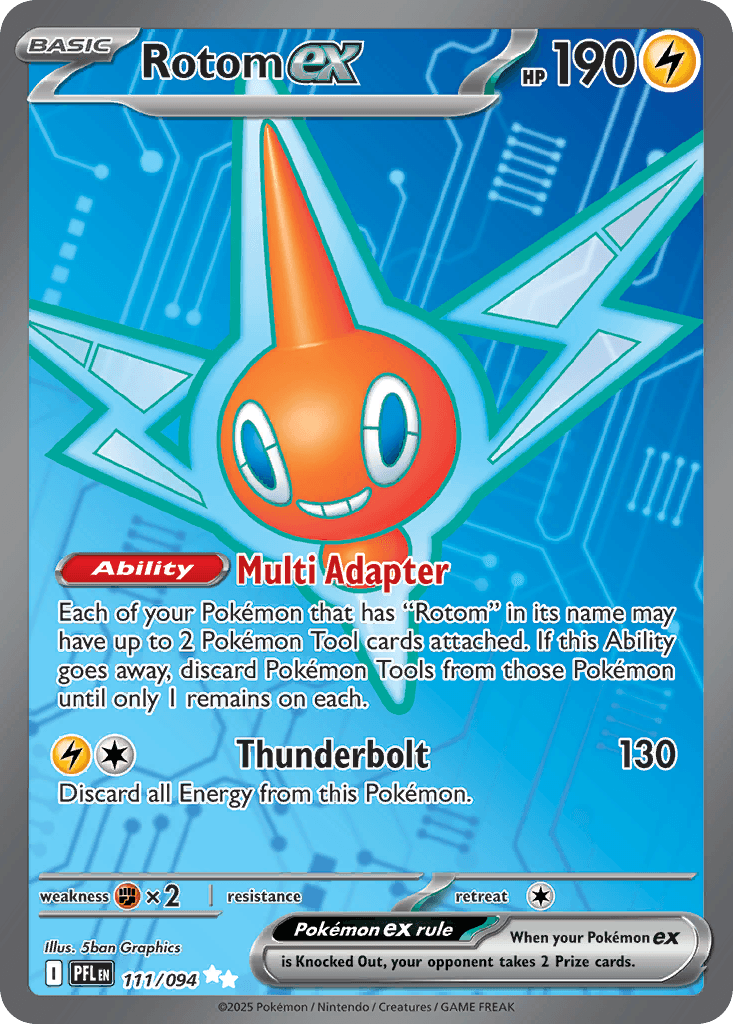 Rotom ex — Lightning type