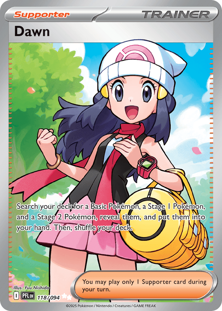 Dawn Pokémon card