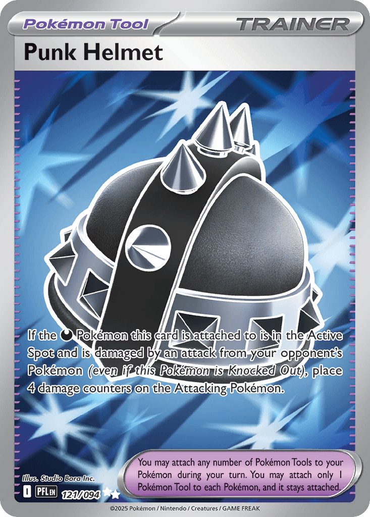 Punk Helmet Pokémon card