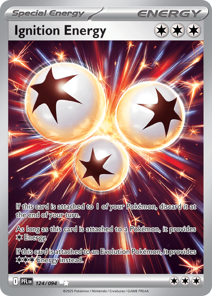 Ignition Energy Pokémon card